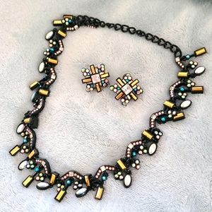 Cute Costume Jewelry - Clip On Earrings & Necklace